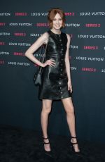 KAREN GILLAN at Louis Vuitton Series 2 Exhibition in Hollywood