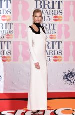 KARLIE KLOSS at Brit Awards 2015 in London
