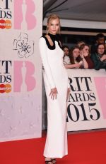 KARLIE KLOSS at Brit Awards 2015 in London