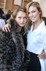 KARLIE KLOSS at Michael Kors Fashion Show in New York