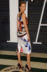 KAROLINA KURKOVA at Vanity Fair Oscar Party in Hollywood