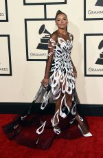 KAT GRAHAM at 2015 Grammy Awards in Los Angeles