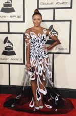 KAT GRAHAM at 2015 Grammy Awards in Los Angeles