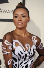 KAT GRAHAM at 2015 Grammy Awards in Los Angeles