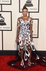 KAT GRAHAM at 2015 Grammy Awards in Los Angeles