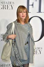 KATE GARRAWAY at Fifty Shades of GreY Premiere in London