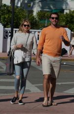 KATE UPTON and Justin Verlander Out and About in Miami Beach