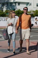 KATE UPTON and Justin Verlander Out and About in Miami Beach