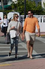 KATE UPTON and Justin Verlander Out and About in Miami Beach