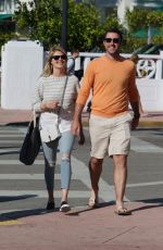 KATE UPTON and Justin Verlander Out and About in Miami Beach