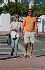 KATE UPTON and Justin Verlander Out and About in Miami Beach