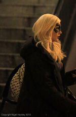 KATIE CASSIDY on the Set of Arrow in Vancouver 1702