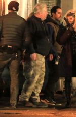 KATIE CASSIDY on the Set of Arrow in Vancouver 1702