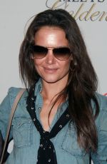 KATIE HOLMES at cw3pr Presents Gold Meets Golden in Los Angeles
