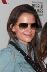 KATIE HOLMES at cw3pr Presents Gold Meets Golden in Los Angeles