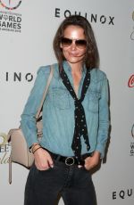 KATIE HOLMES at cw3pr Presents Gold Meets Golden in Los Angeles