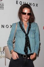 KATIE HOLMES at cw3pr Presents Gold Meets Golden in Los Angeles