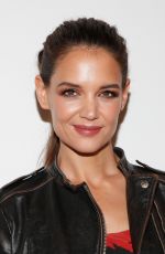 KATIE HOLMES at Desigual Fall 2015 Fashion Show in New York