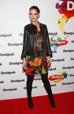 KATIE HOLMES at Desigual Fall 2015 Fashion Show in New York