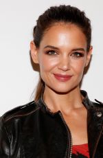 KATIE HOLMES at Desigual Fall 2015 Fashion Show in New York