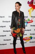 KATIE HOLMES at Desigual Fall 2015 Fashion Show in New York