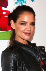 KATIE HOLMES at Desigual Fall 2015 Fashion Show in New York