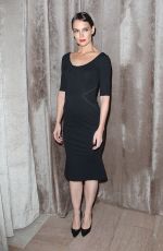 KATIE HOLMES at Zac Posen Fashion Show in New York