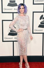 KATY PERRY at 2015 Grammy Awards in Los Angeles