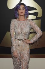 KATY PERRY at 2015 Grammy Awards in Los Angeles