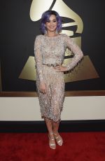 KATY PERRY at 2015 Grammy Awards in Los Angeles