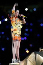 KATY PERRY Performs at Superbowl XLIX Halftime Show