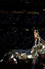 KATY PERRY Performs at Superbowl XLIX Halftime Show