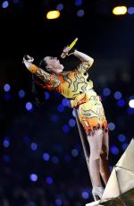 KATY PERRY Performs at Superbowl XLIX Halftime Show