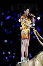 KATY PERRY Performs at Superbowl XLIX Halftime Show