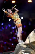 KATY PERRY Performs at Superbowl XLIX Halftime Show