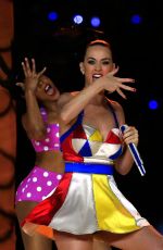KATY PERRY Performs at Superbowl XLIX Halftime Show