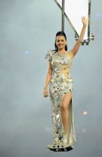 KATY PERRY Performs at Superbowl XLIX Halftime Show
