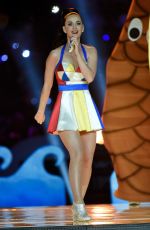 KATY PERRY Performs at Superbowl XLIX Halftime Show