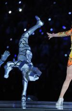 KATY PERRY Performs at Superbowl XLIX Halftime Show
