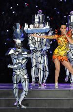 KATY PERRY Performs at Superbowl XLIX Halftime Show