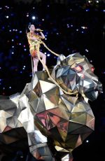 KATY PERRY Performs at Superbowl XLIX Halftime Show