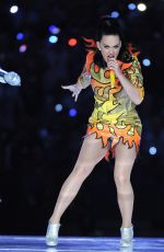KATY PERRY Performs at Superbowl XLIX Halftime Show