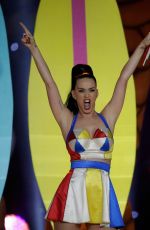 KATY PERRY Performs at Superbowl XLIX Halftime Show