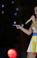 KATY PERRY Performs at Superbowl XLIX Halftime Show