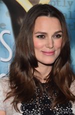 KEIRA KNIGHTLEY at 2015 Writers Guild Awards in Los Angeles