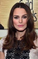KEIRA KNIGHTLEY at 2015 Writers Guild Awards in Los Angeles