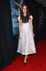 KEIRA KNIGHTLEY at 2015 Writers Guild Awards in Los Angeles
