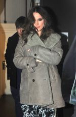 KEIRA KNIGHTLEY Leaves Strand Palace Hotel in London