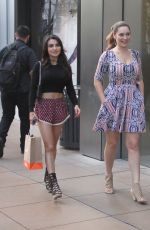 KELLY BROOK and NATALIE LOREN Shopping at Nike Town