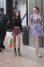 KELLY BROOK and NATALIE LOREN Shopping at Nike Town
